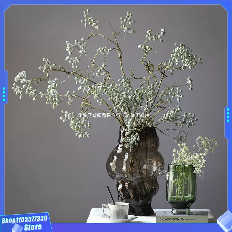 Home Textiles And Furnishing - Duży wazon w stylu Wabi Sabi,
