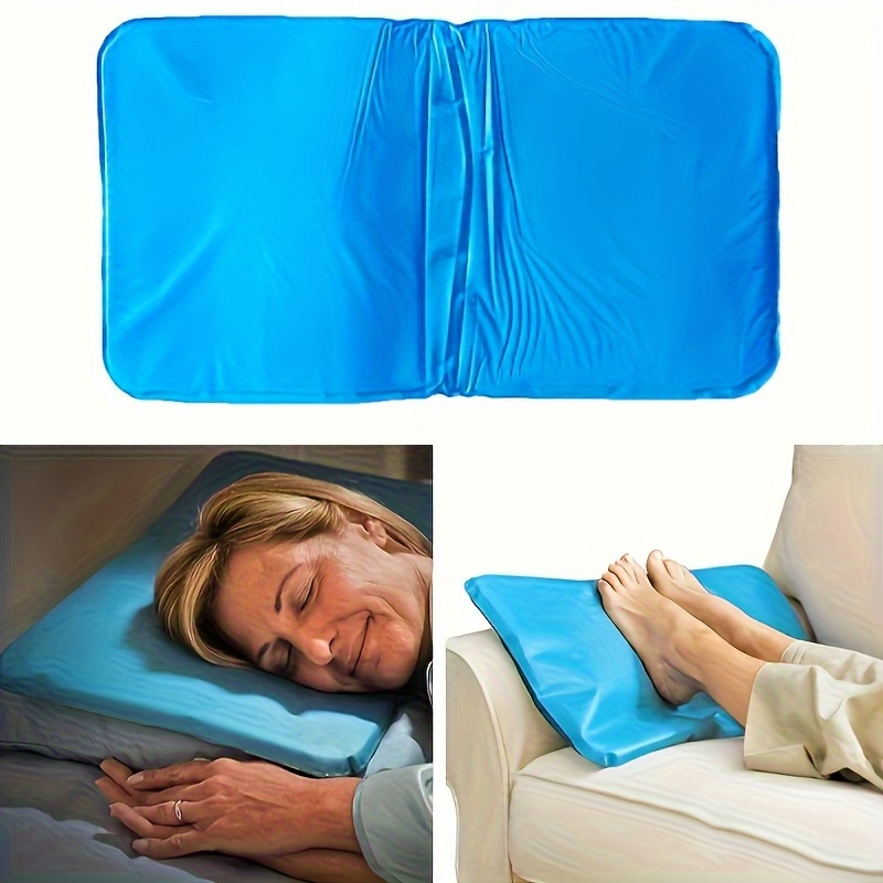 Cooling Pillow Gel - Niebieska żelowa kompresja chłodząca, przenośna poduszka