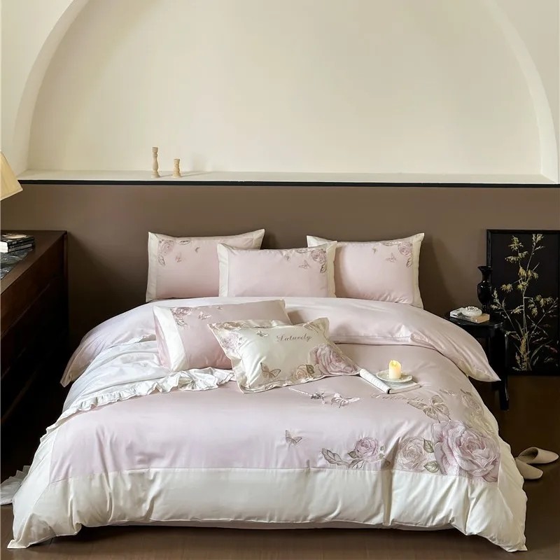 Home Textiles Premium - Wysokiej jakości, egipska, bawełniana, komplet pościeli