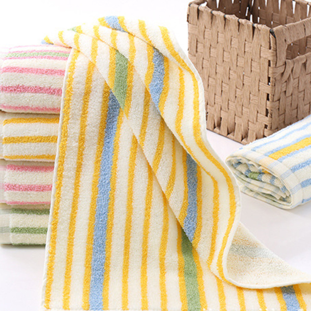 4 szt. Kolorowe, prążkowane rę – Home Textiles Pakistan recenzja i cena