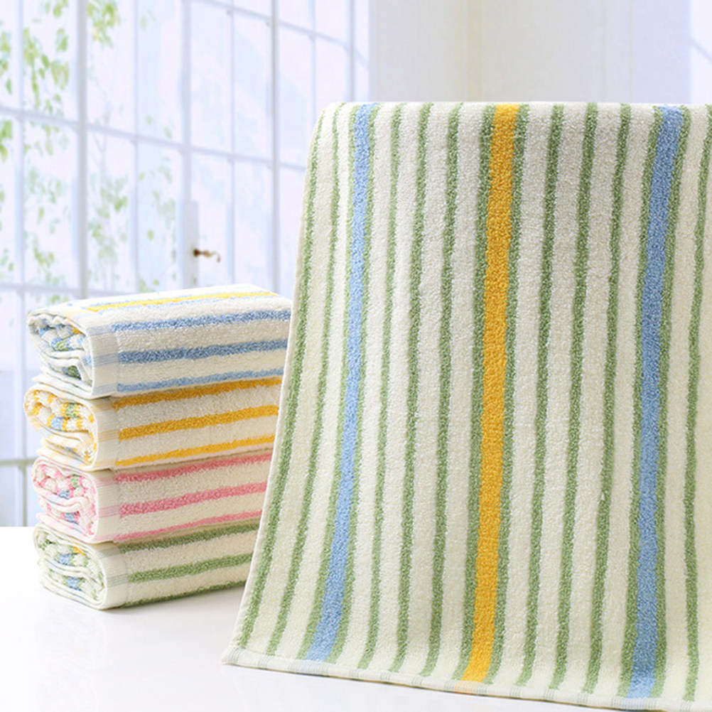 4 szt. Kolorowe, prążkowane rę – Home Textiles Pakistan recenzja i cena