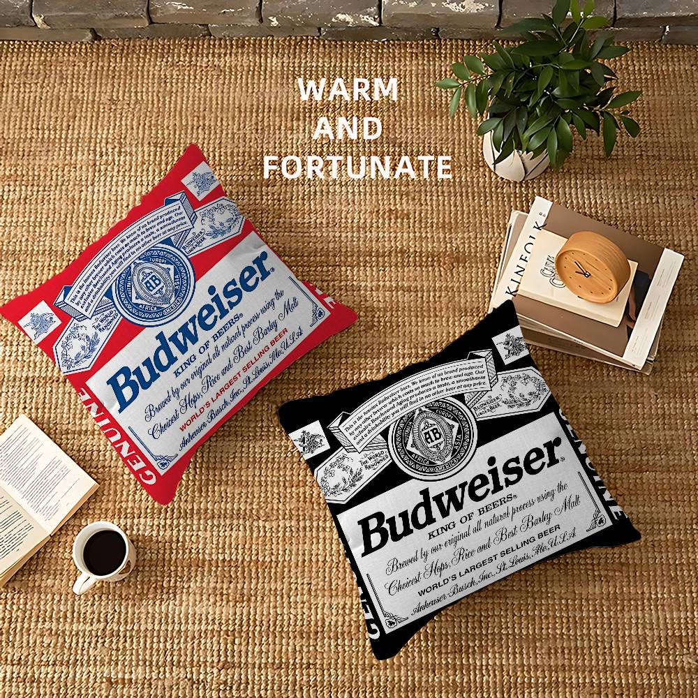 Król Piwa B-Budweiser Poduszka – Home Textiles And Furnishing recenzja i cena
