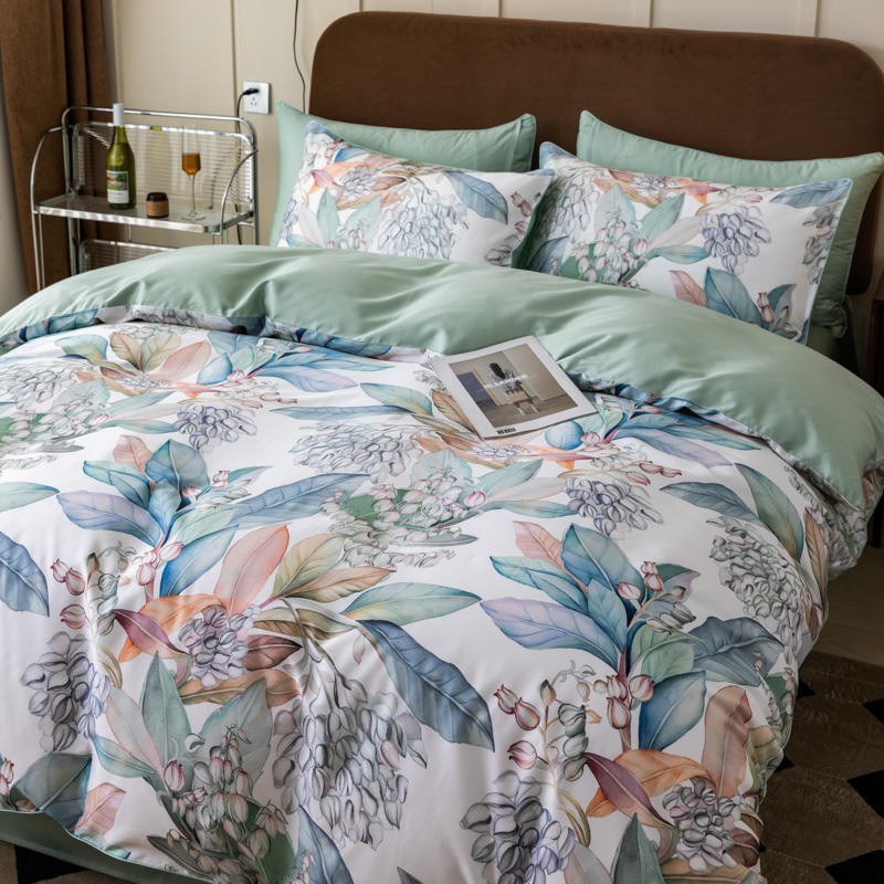 100% wibrujący tropikalne liśc – Home Textiles Premium recenzja i cena