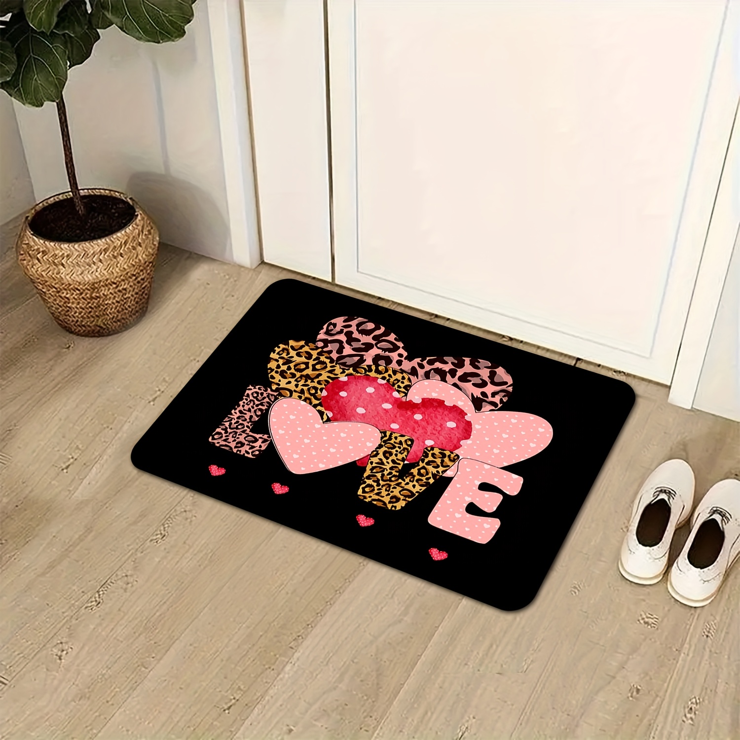 Wycieraczka z nadrukiem serca  – Home Textiles Premium recenzja i cena