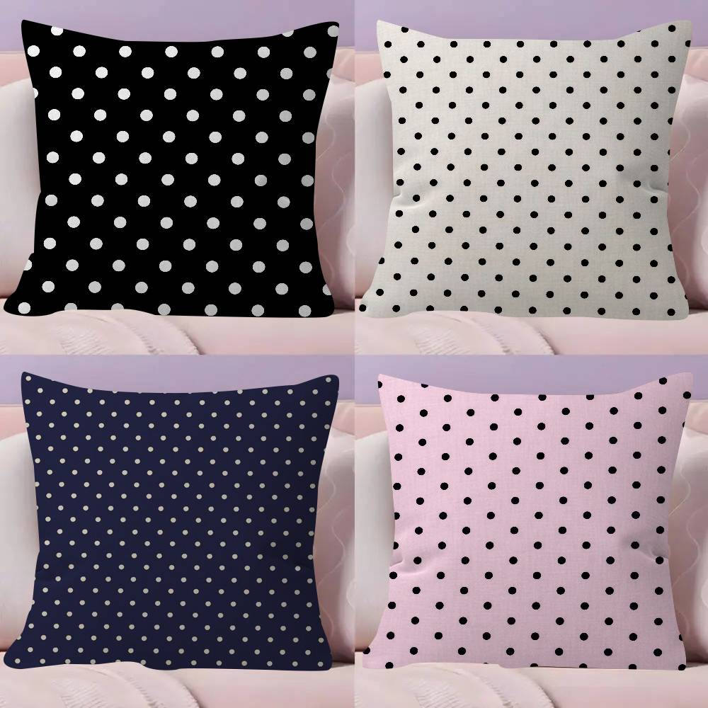 Poszewka na poduszkę w kropki, – Home Textiles And Furnishing recenzja i cena