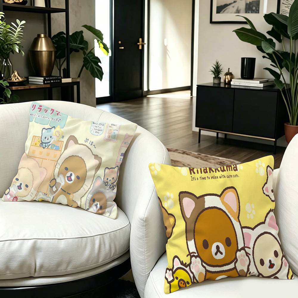 Urocza poduszka Rilakkuma – id – Home Textiles And Furnishing recenzja i cena