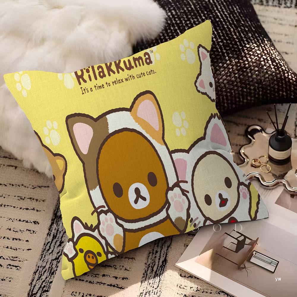 Urocza poduszka Rilakkuma – id – Home Textiles And Furnishing recenzja i cena