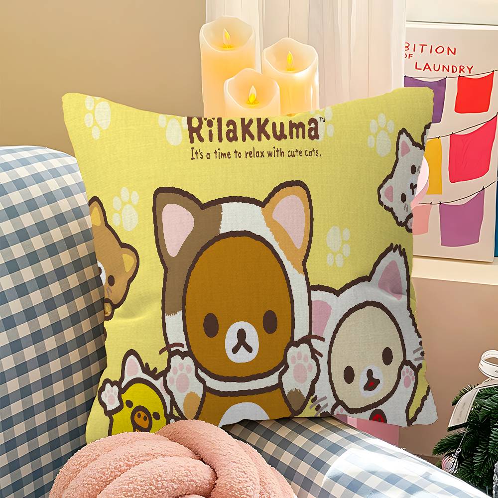 Urocza poduszka Rilakkuma – id – Home Textiles And Furnishing recenzja i cena