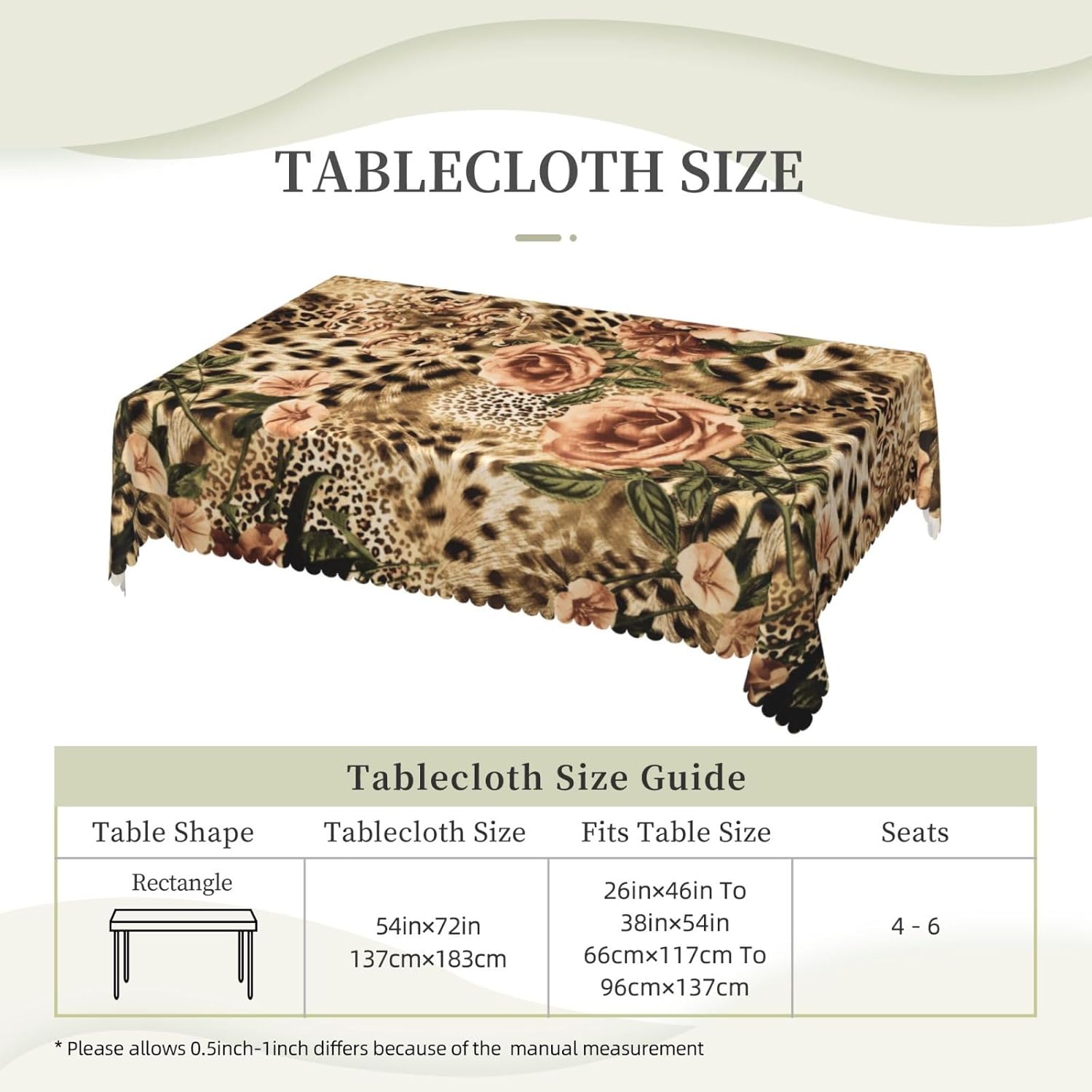 Elegancki obrus w panterkę i r – Home Textiles Premium recenzja i cena