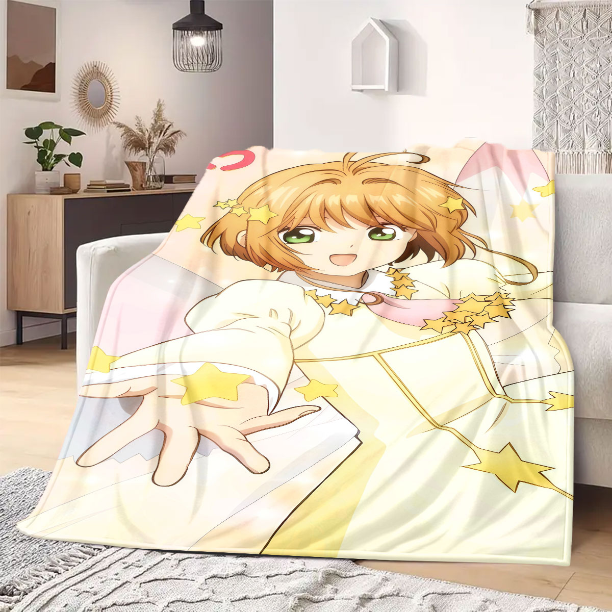 Koc flanelowy Cardcaptor Sakur – Home Textiles Premium recenzja i cena