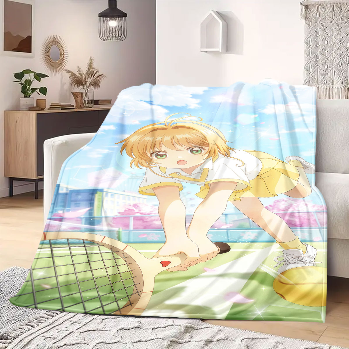 Koc flanelowy Cardcaptor Sakur – Home Textiles Premium recenzja i cena