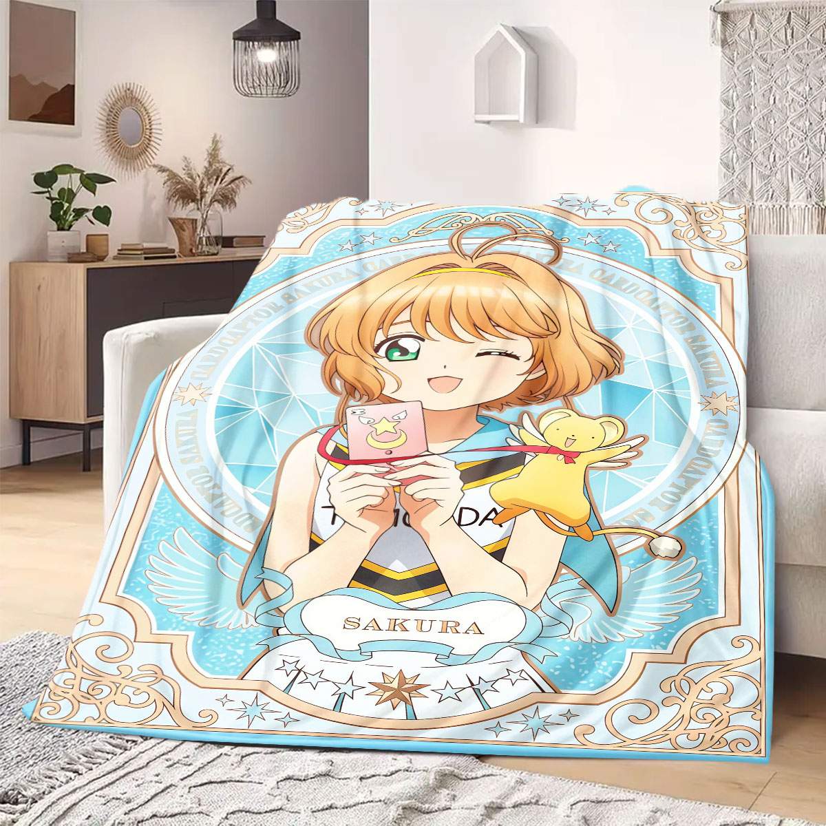 Koc flanelowy Cardcaptor Sakur – Home Textiles Premium recenzja i cena
