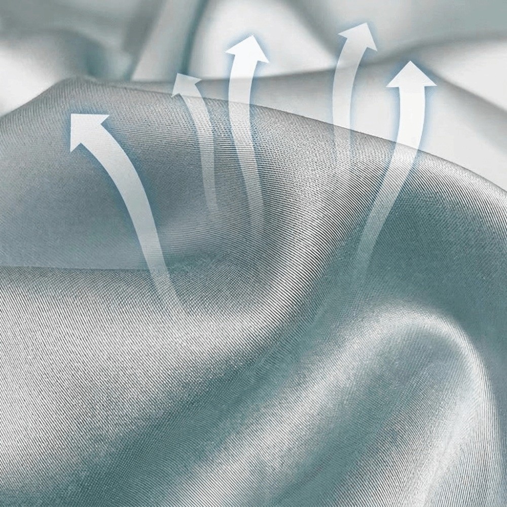 Oddychająca, chłodząca prześci – Silk Sheet Set recenzja i cena
